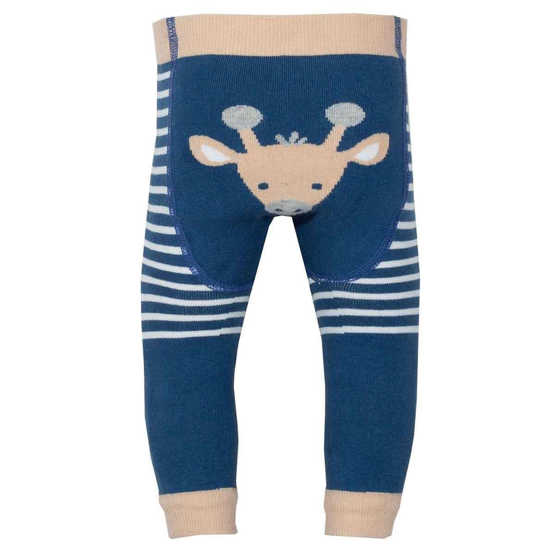 Kite eco-friendly GOTS certified organic cotton giraffe knit leggings main