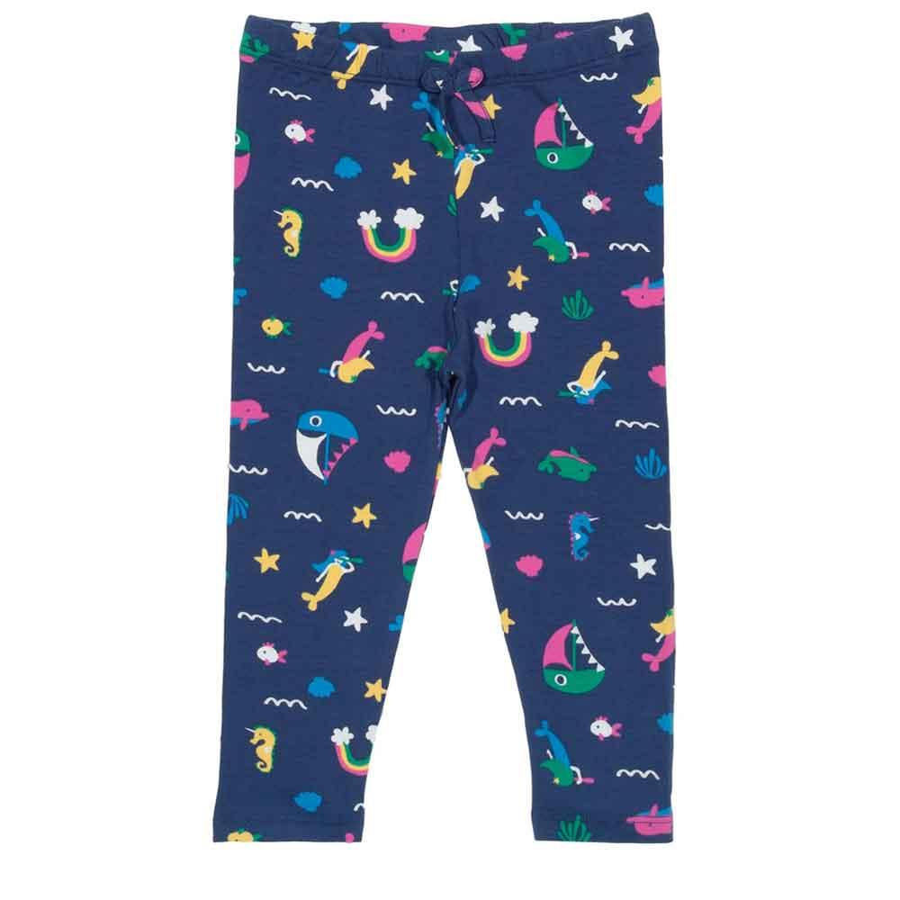 Kite Clothing GOTS Organic Cotton Mini Land Ahoy Leggings Front Picture