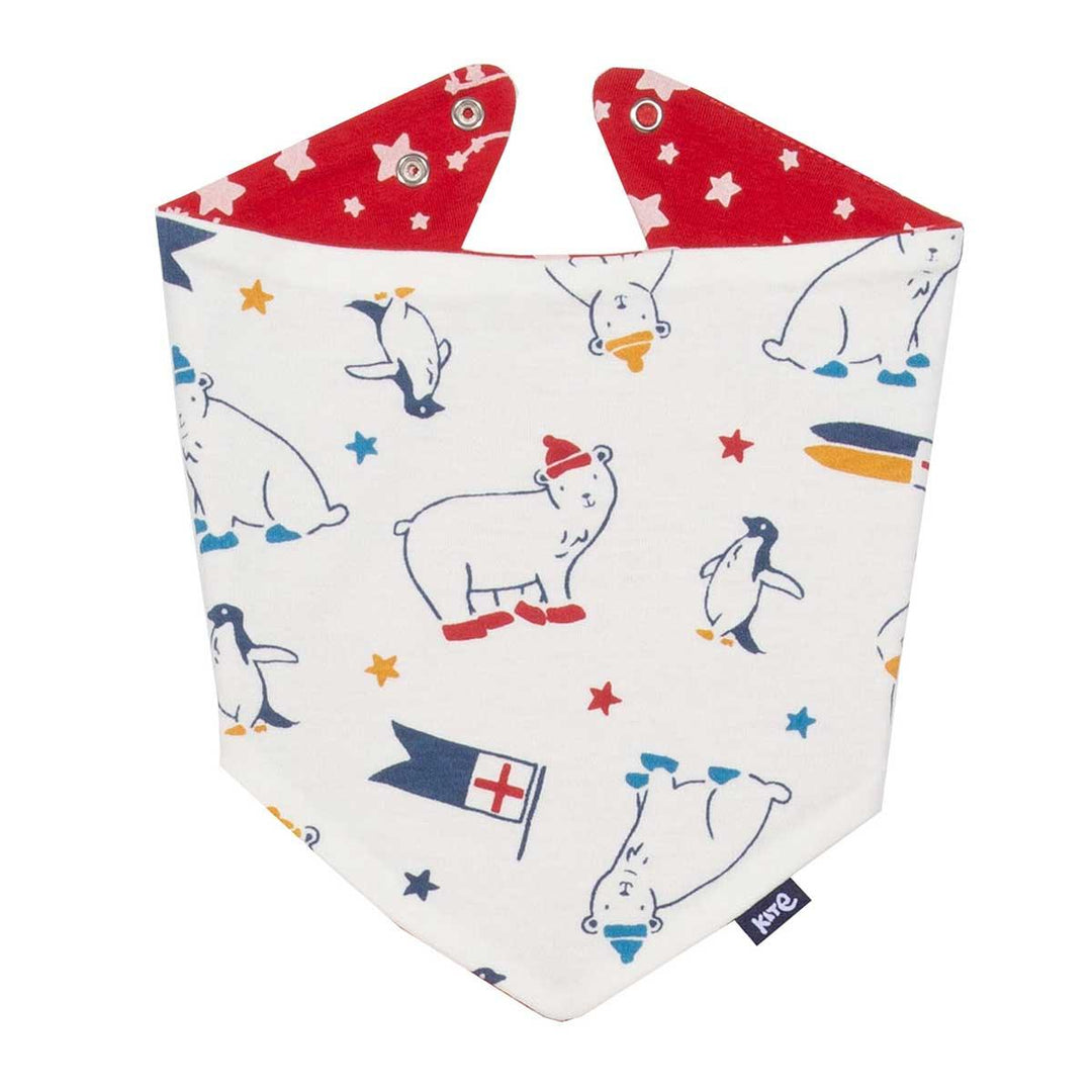 Kite GOTS Organic Cotton Pole to Pole Bib Front Picture