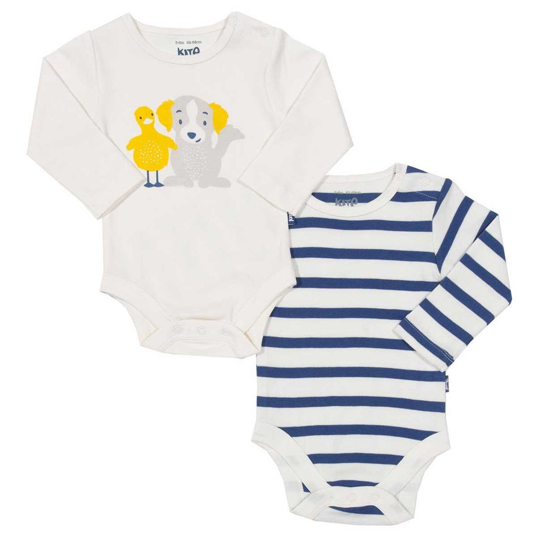 Kite eco-friendly GOTS certified organic cotton pup and duck bodysuits main