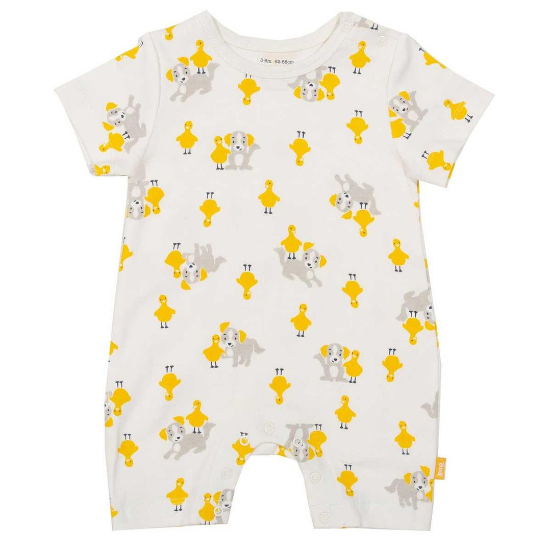 Kite eco-friendly GOTS certified organic cotton pup and duck romper main