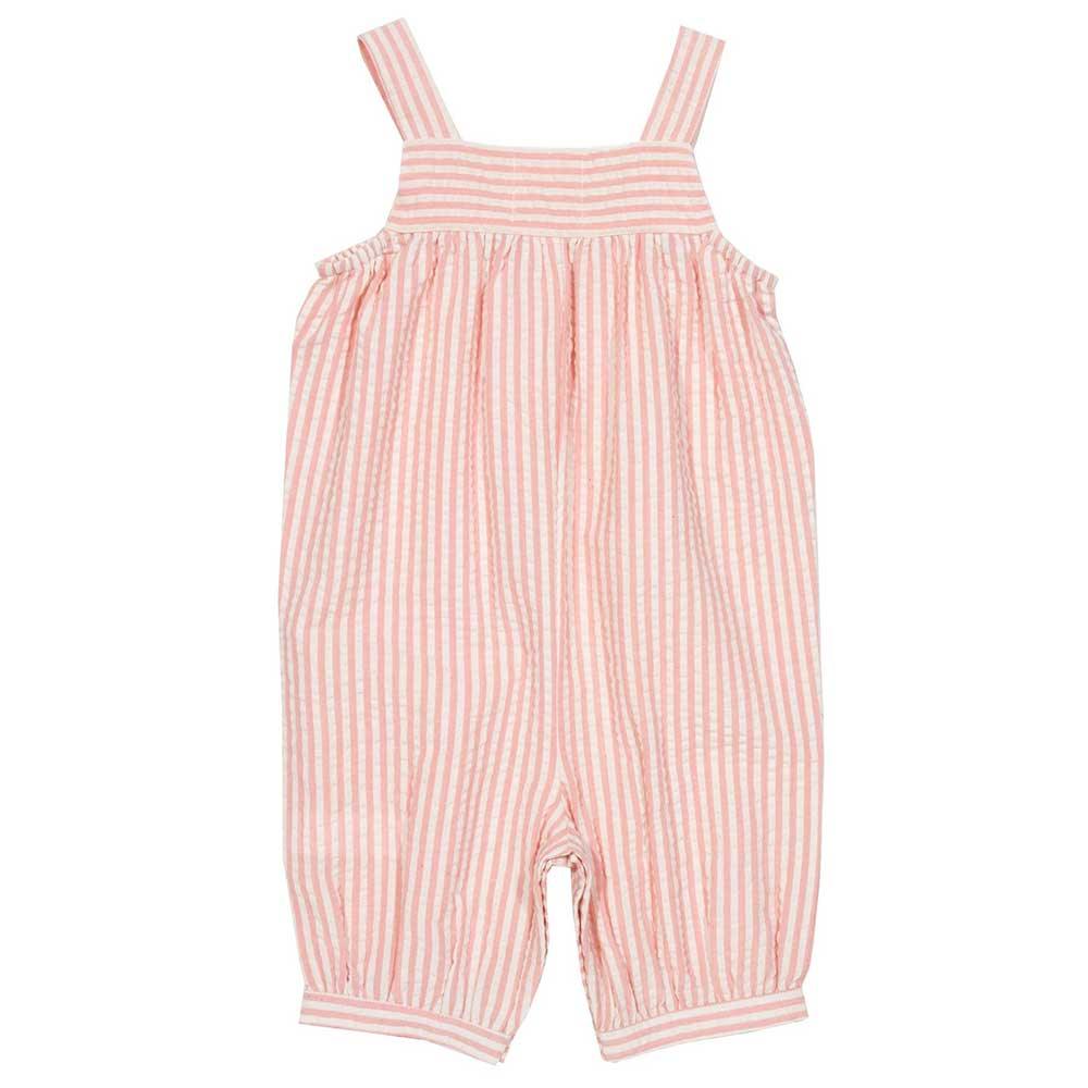 Kite Clothing GOTS Organic Cotton Mini Seersucker Dungarees Back Picture