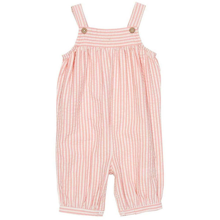 Kite Clothing GOTS Organic Cotton Mini Seersucker Dungarees Front Picture