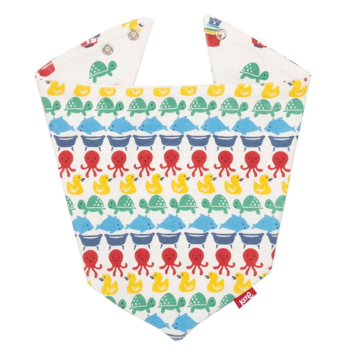 Kite GOTS Organic Splish Splash Reversible Bib Back Picture