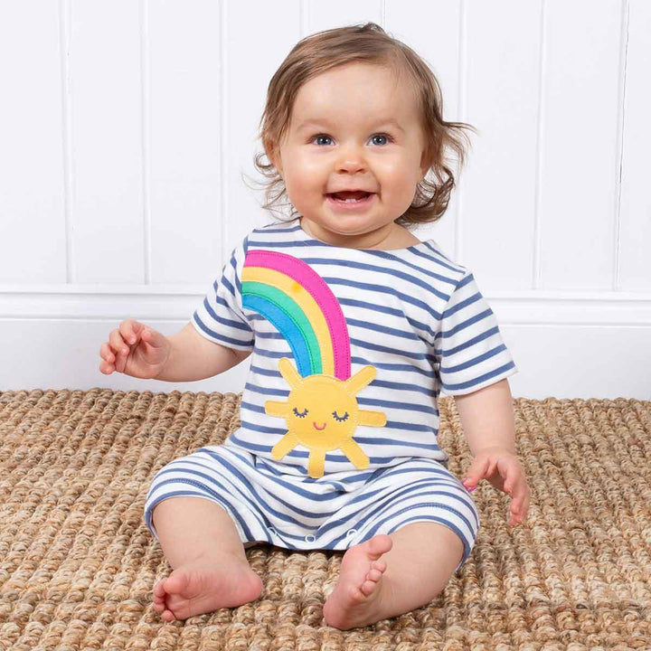 Kite GOTS Organic Cotton Sunshine Romper Being Worn Picture