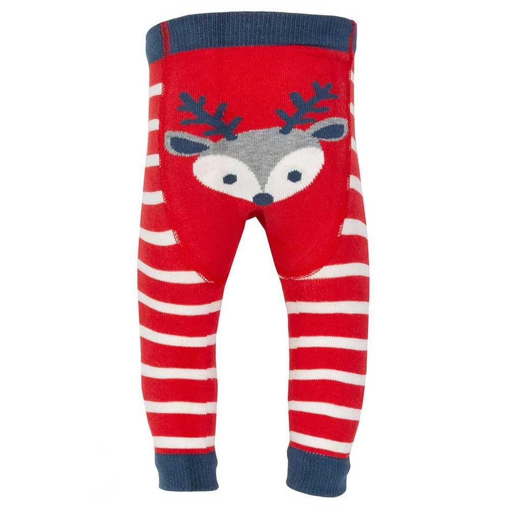 Kite Clothing GOTS Organic Cotton Reindeer Knit Leggings Back Picture