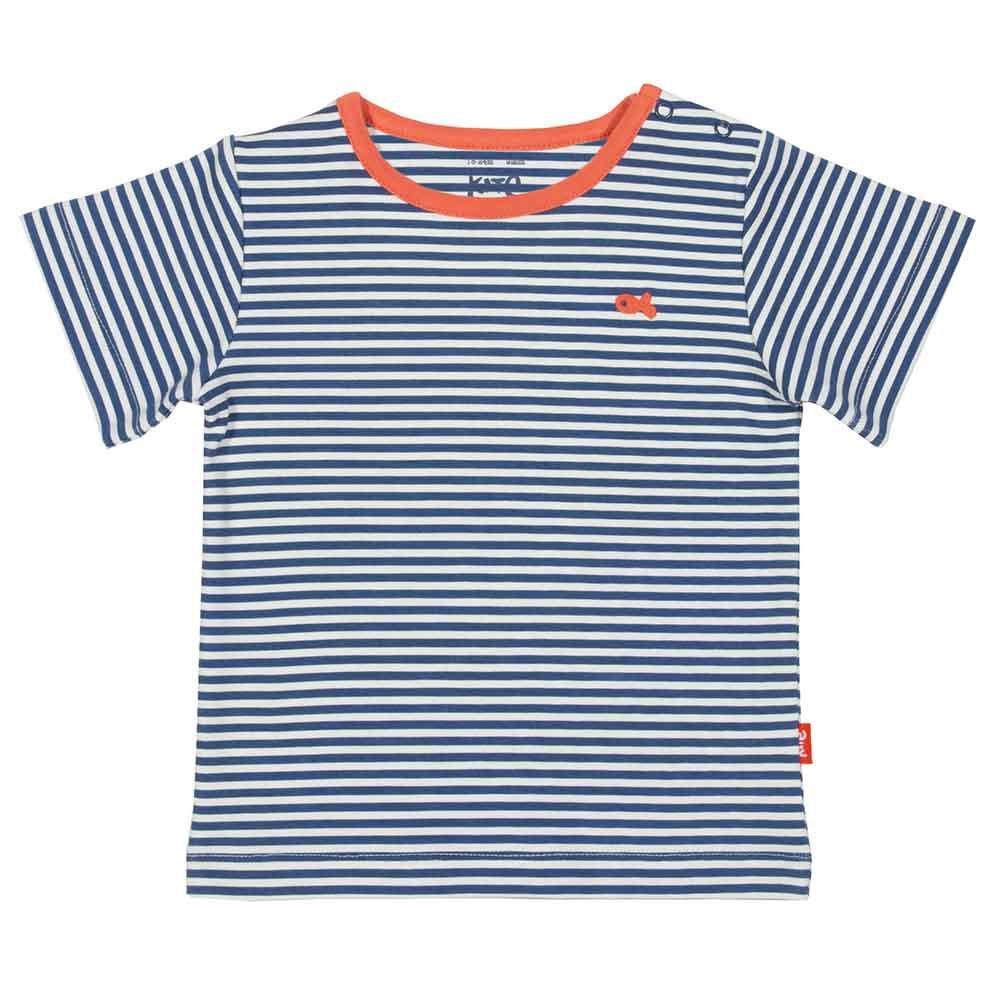 Kite Clothing GOTS Organic Cotton Stripy Fish T-Shirt Front Picture