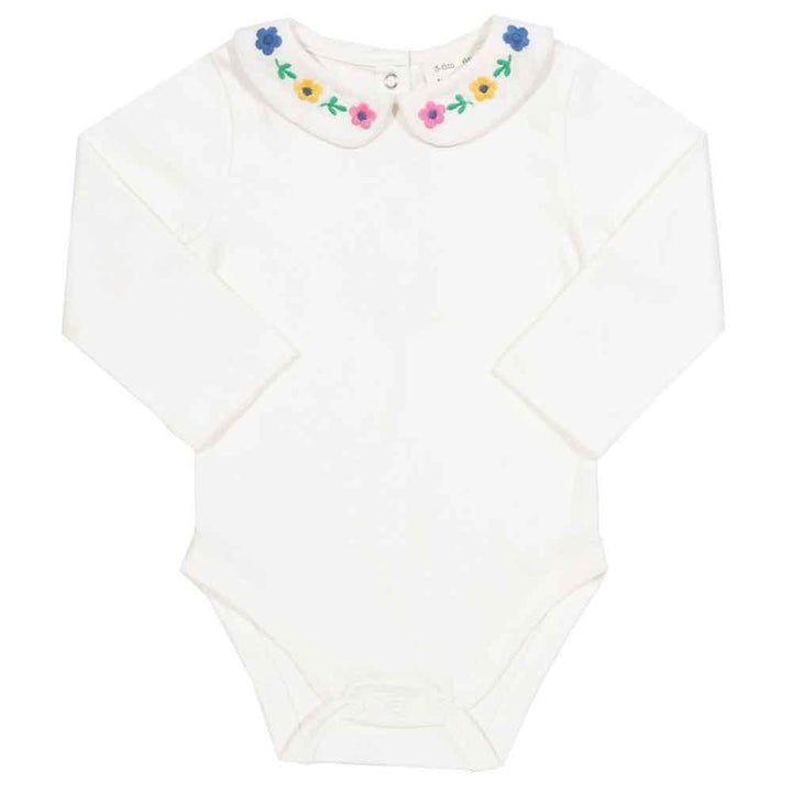 Kite Clothing GOTS Organic Cotton Wildflower Bodysuit Front Picture