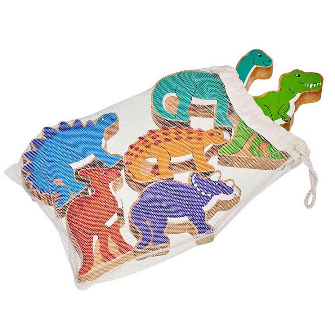 Lanka Kade Natural Wooden Dinosaur Bag Set Main Picture