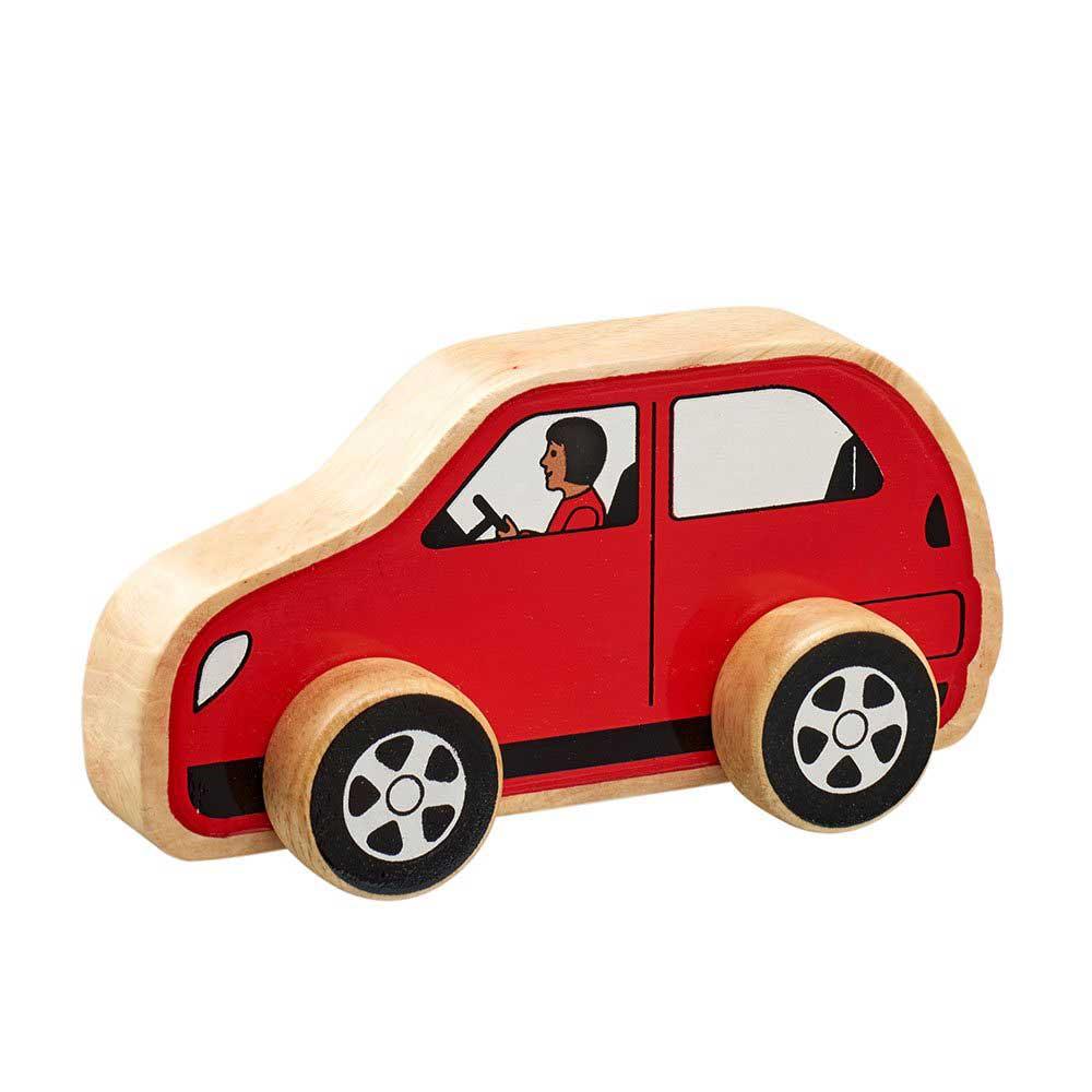 Lanka Kade Natural Wooden Red Car Main Picture