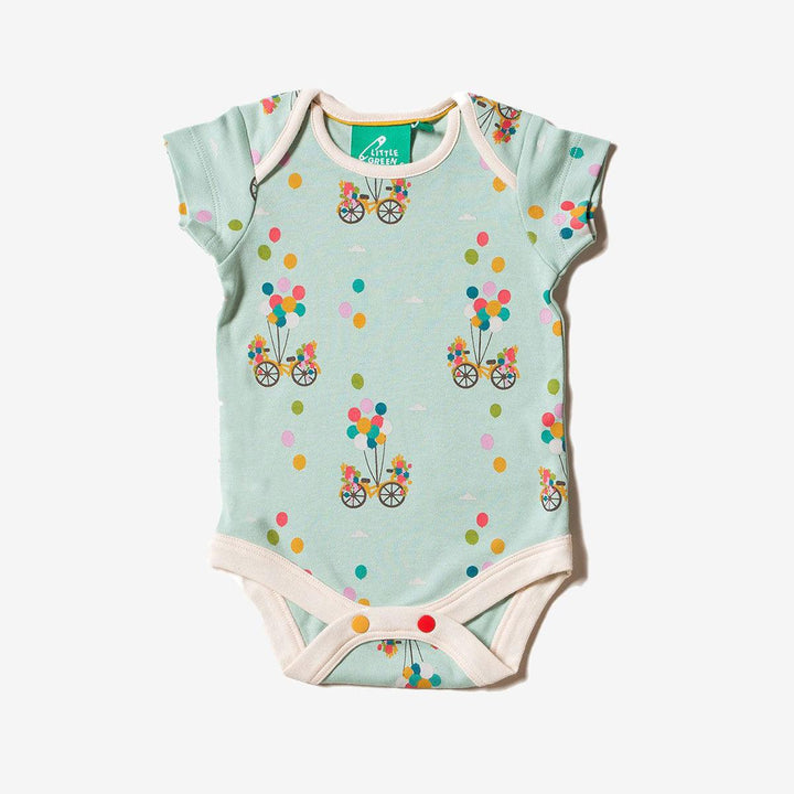 Little Green Radicals Fair Trade Organic Cotton Flying High Baby Body Picture