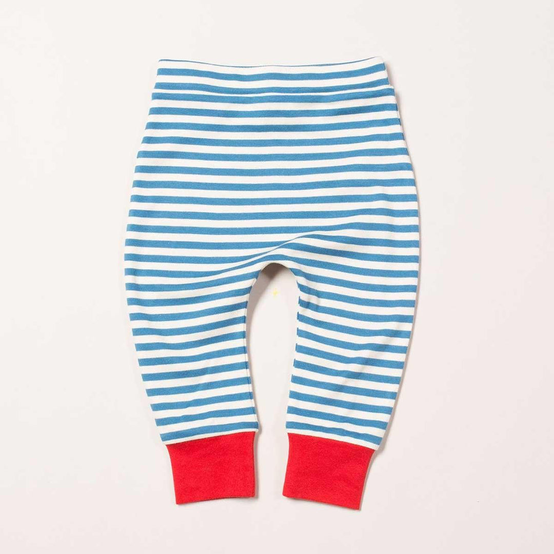 Little Green Radicals Fair Trade Organic Cotton Norse Forest Playset Stripe Trousers Picture