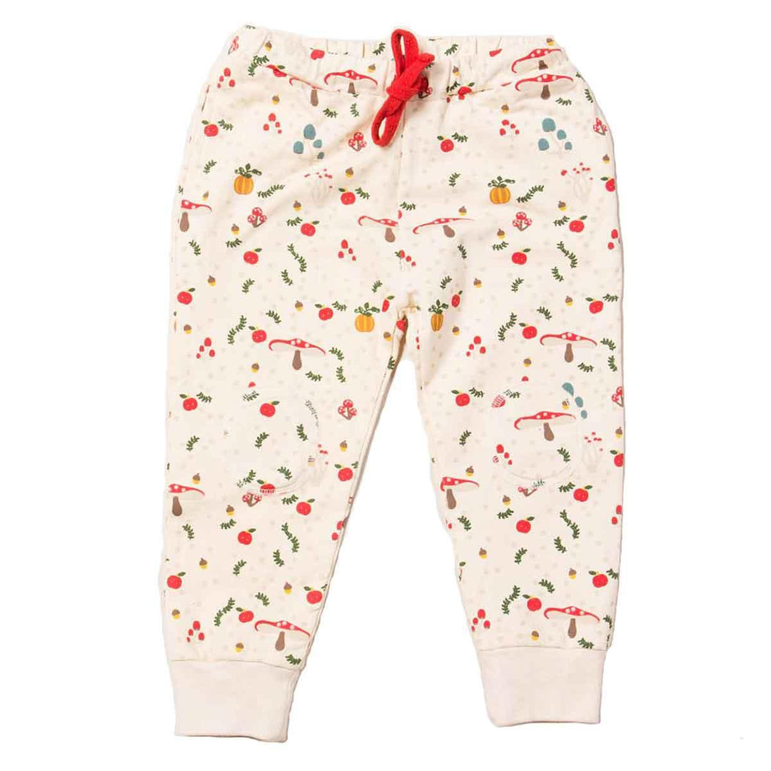 Little Green Radicals Fair Trade Organic Cotton Toadstool Cosy Joggers Main Picture