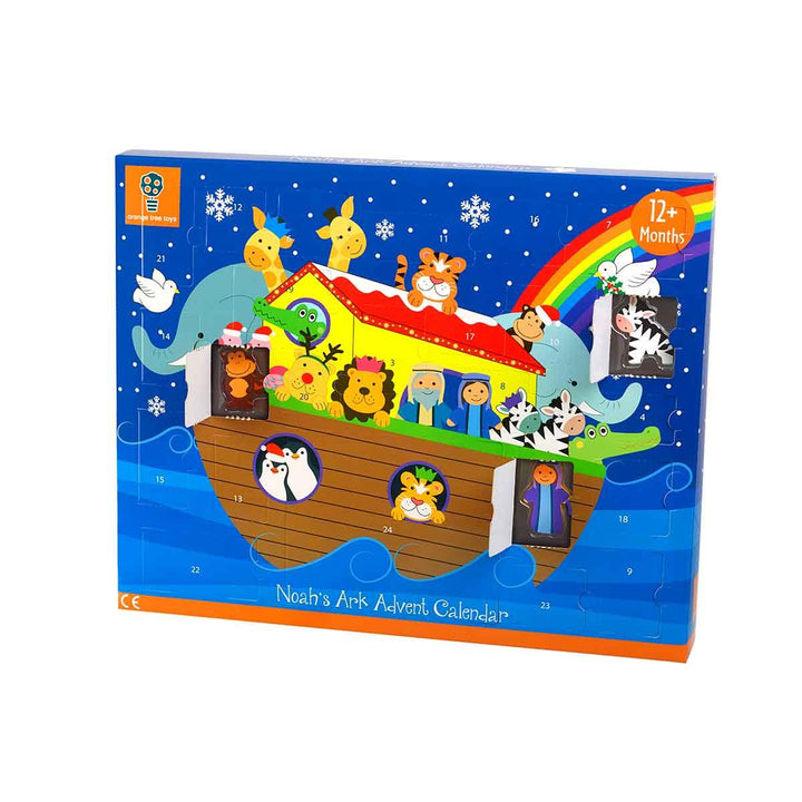 Orange Tree Toys Noah's Ark Advent Calendar Box Picture