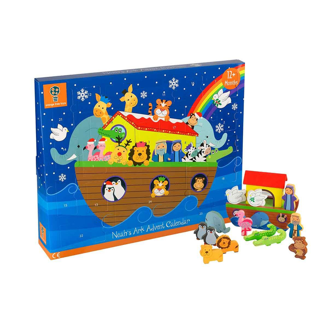 Orange Tree Toys Noah's Ark Advent Calendar Front Picture