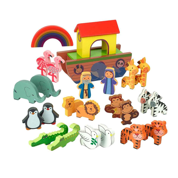 Orange Tree Toys Noah's Ark Advent Calendar Pieces Picture