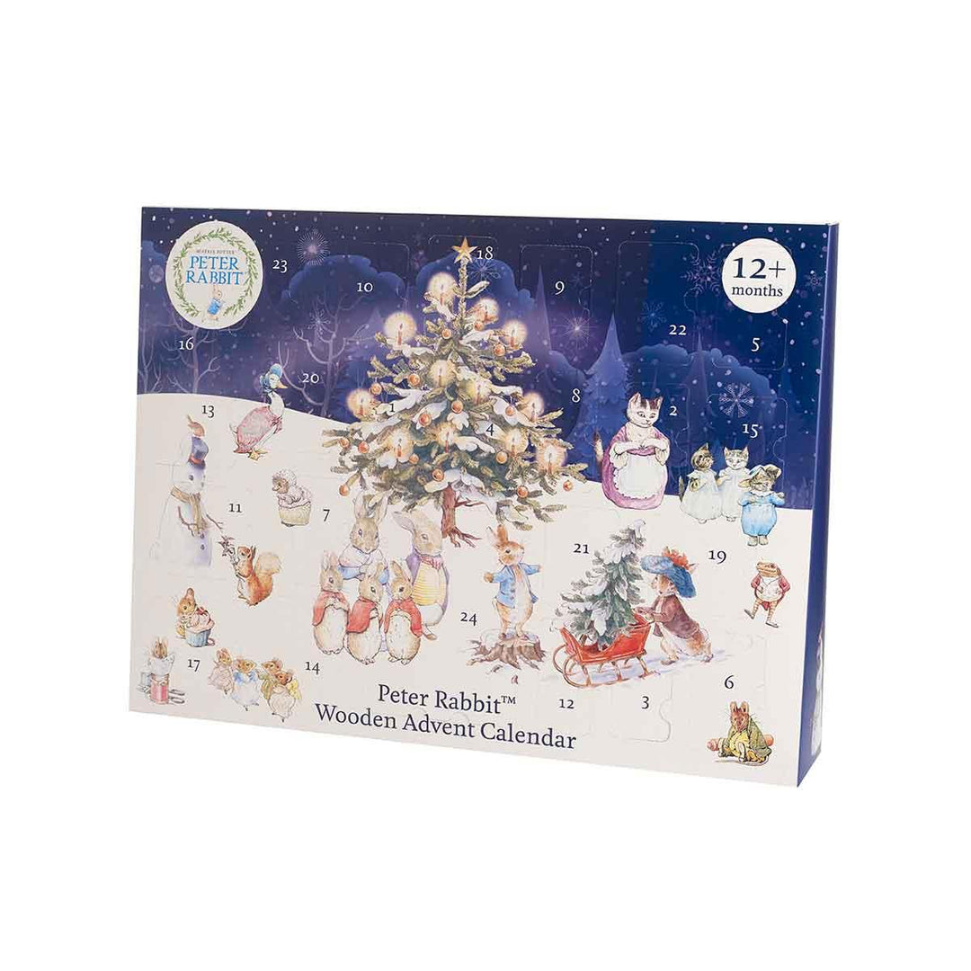 Orange Tree Toys Peter Rabbit Wooden Advent Calendar Box Picture