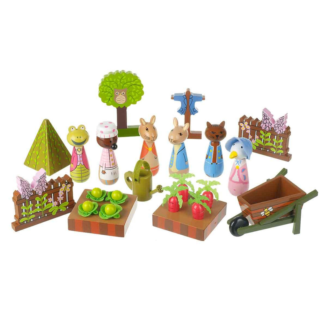 Orange Tree Toys Peter Rabbit Wooden Play Set Main Picture