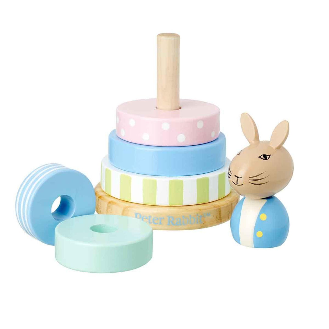 Orange Tree Toys Peter Rabbit Wooden Stacking Ring Details Picture