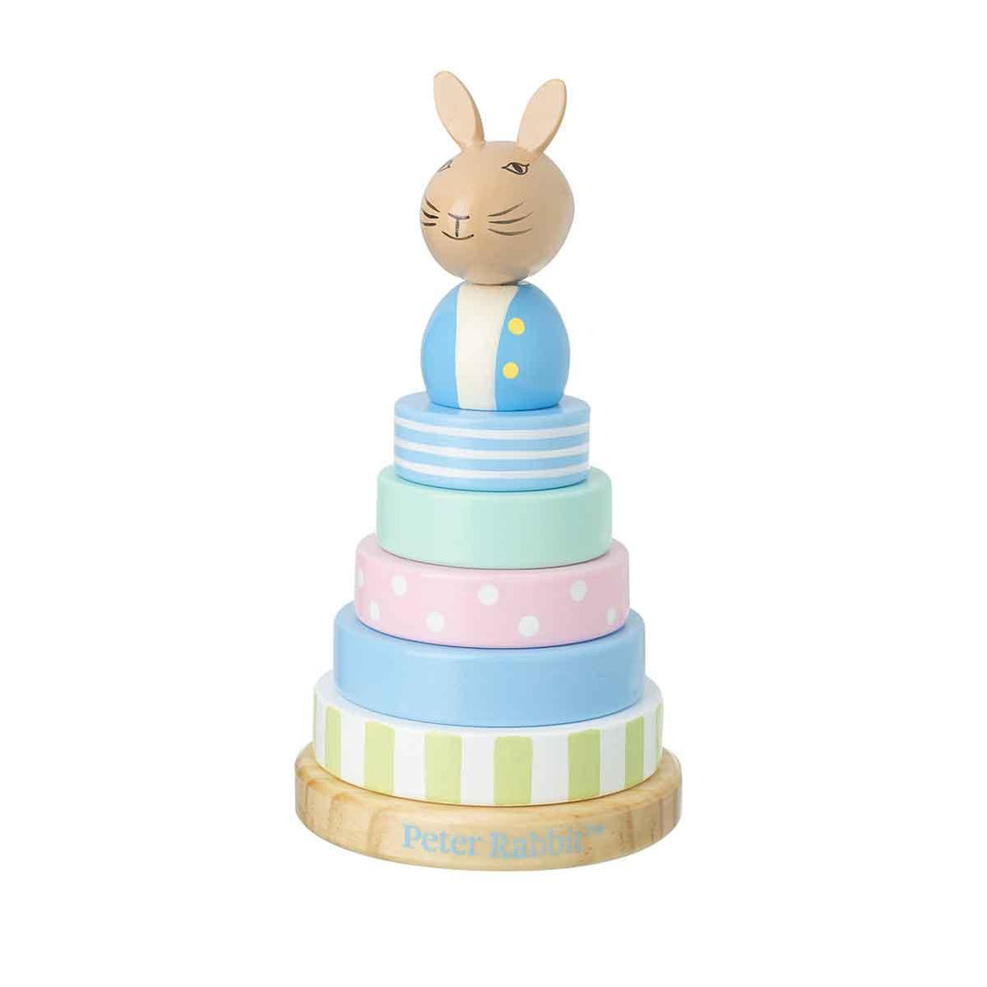 Orange Tree Toys Peter Rabbit Wooden Stacking Ring Main Picture