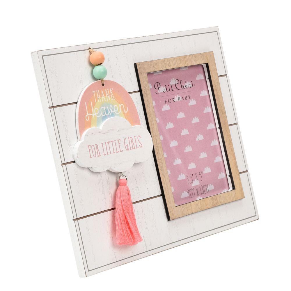 Celebrations Petit Cheri "Thank Heavens for Little Girls" Photo Frame Side Picture