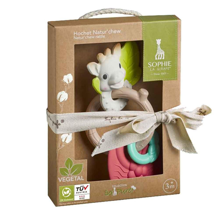 Sophie La Girafe So Pure Natural Rubber Natural Chew Rattle Main Picture