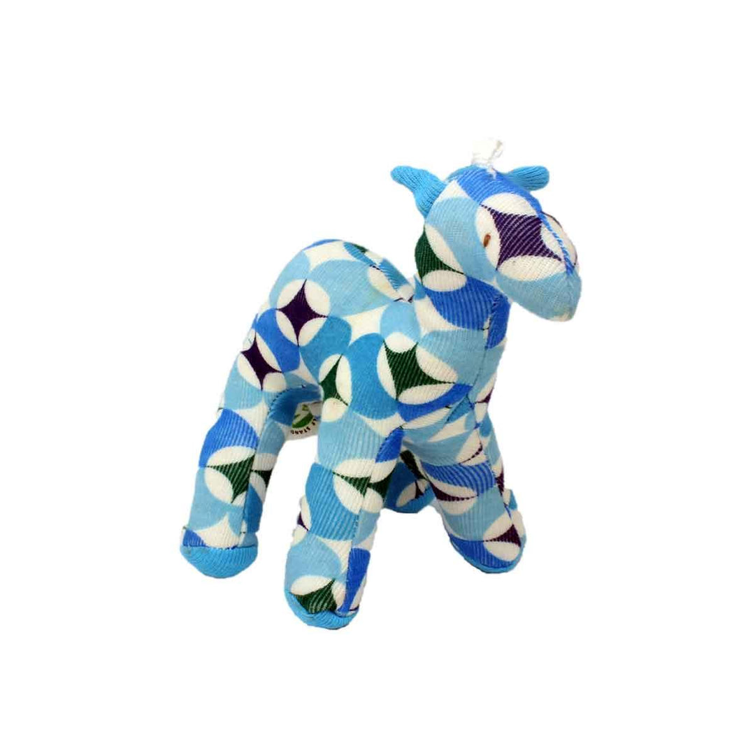 Under the Nile Organic Fair Trade Scrappy Camel in Blue Pattern Main Picture 